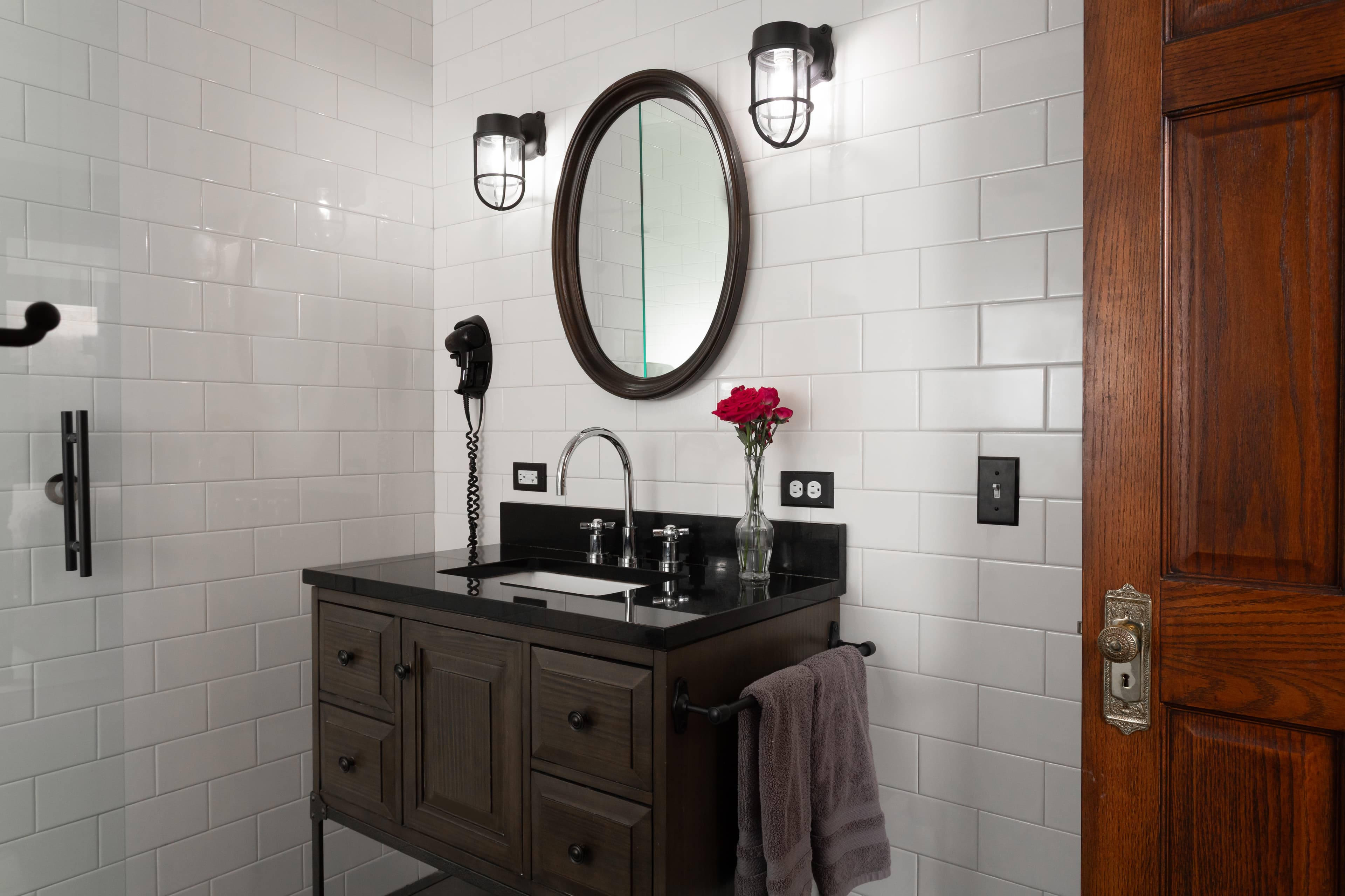 Master Suite Private bath with walk in shower